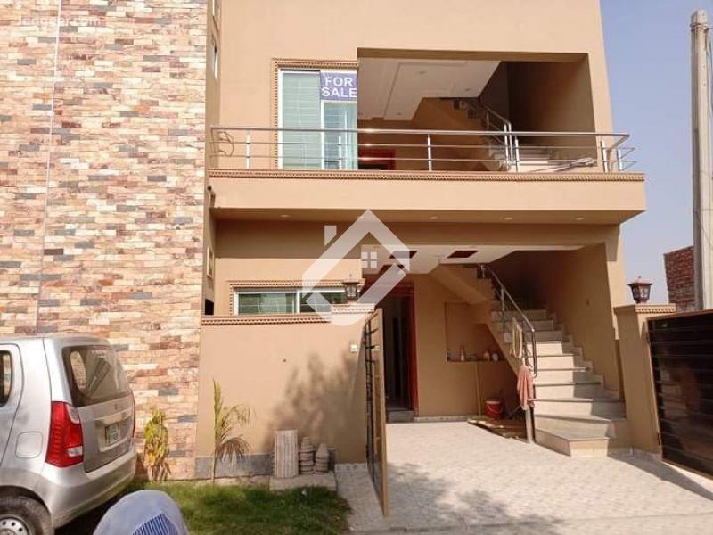 Marla Corner Double Storey House Is Available For Sale In Nasheman