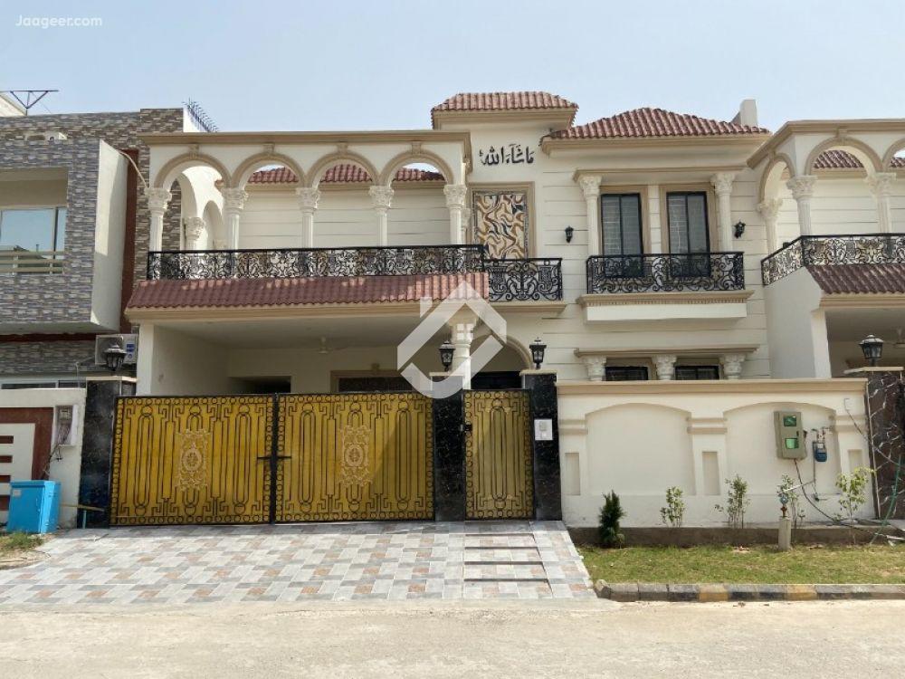 View  10 Marla Beautiful Double Storey House Is Available For Sale In Eagle City  in Eagle City, Sargodha