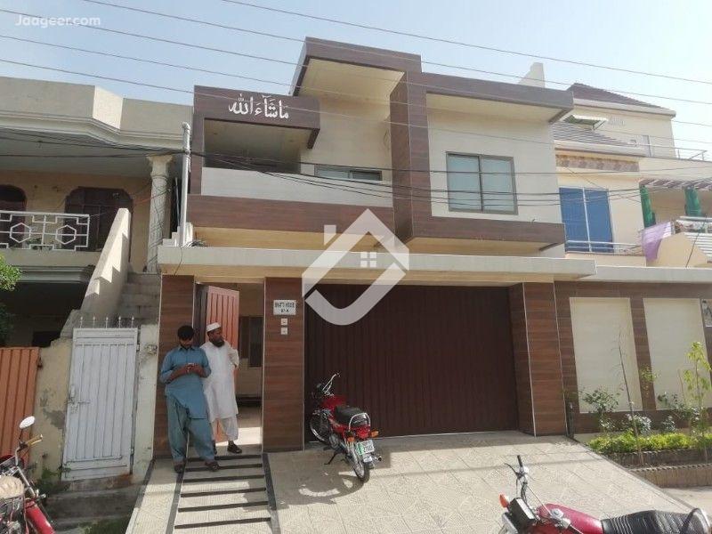 View  10 Marla Brand New Double Storey House Is Available For Sale In Aziz Bhatti Town in Aziz Bhatti Town, Sargodha