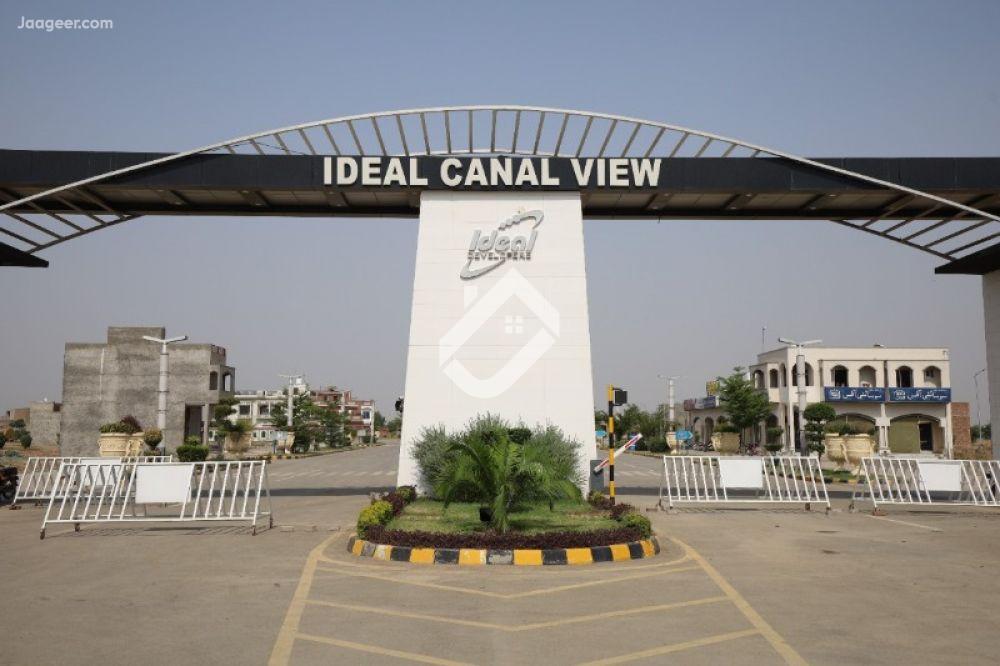 10 Marla Residential Plot For Sale In Ideal Canal View Housing Scheme