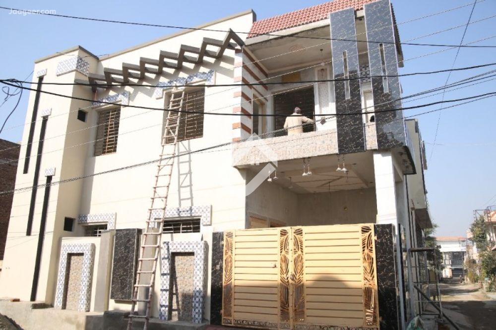 View  4 Marla Brand New Corner Double Storey House Is Available For Sale In Block X in New Satellite Town, Sargodha