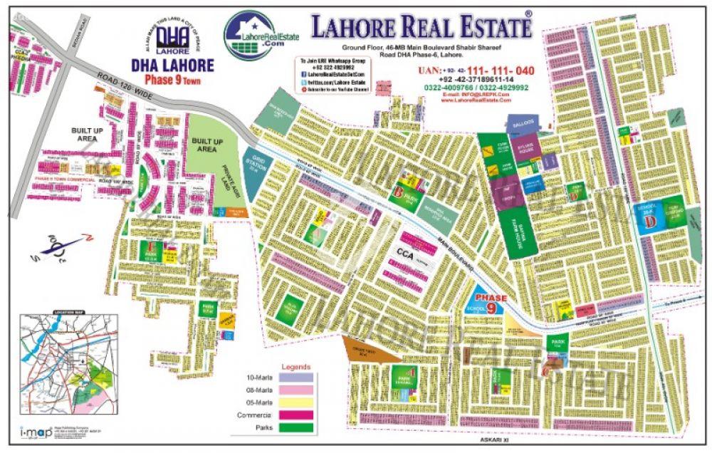 View  5 Marla Residential Plot Is Available For Sale In DHA 9  in DHA Phase 9, Lahore