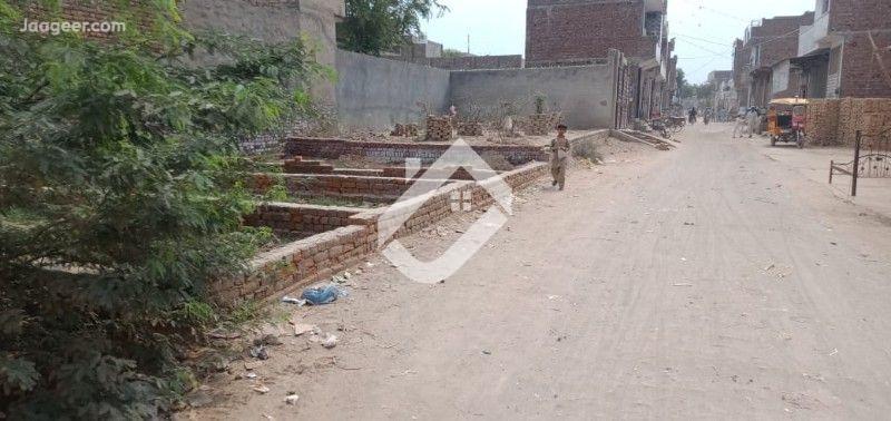 View  A Corner Commercial Plot Is Available For Sale At Muslim Town Road in Muslim Town, Sargodha